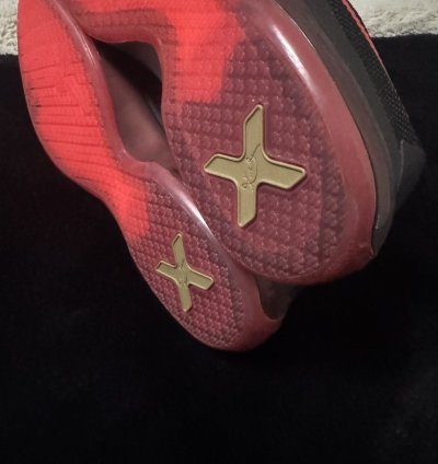 Ds Nike Kobe 10 Bright Crimson Size 6 5y