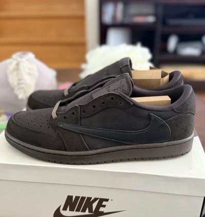 Travis Scott X Air Jordan 1 Low Og Sp Velvet Brown