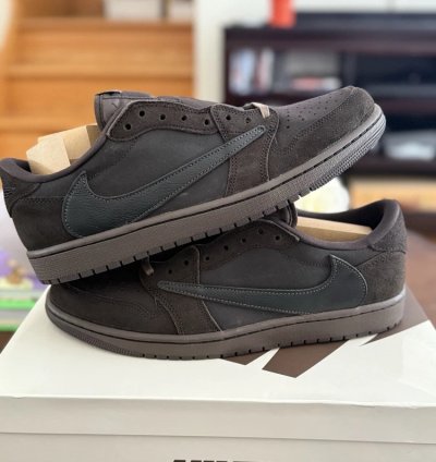 Travis Scott X Air Jordan 1 Low Og Sp Velvet Brown