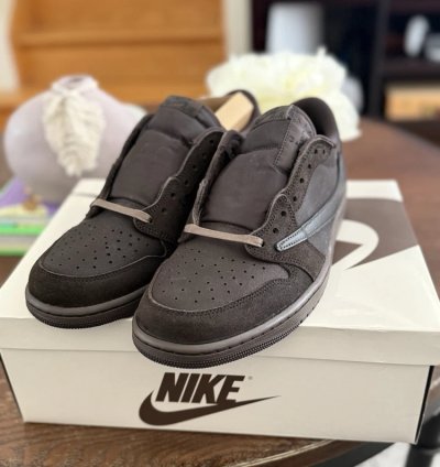 Travis Scott X Air Jordan 1 Low Og Sp Velvet Brown
