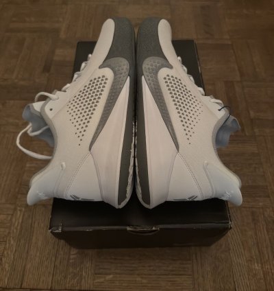 Ds Nike Mamba Fury White Wolf Grey Mens Size 14