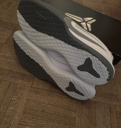 Ds Nike Mamba Fury White Wolf Grey Mens Size 14