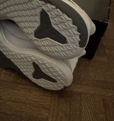 Ds Nike Mamba Fury White Wolf Grey Mens Size 14