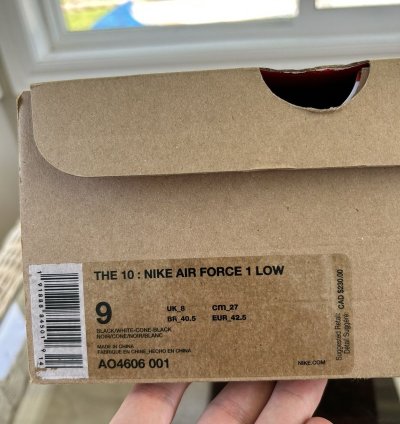 Nike Off White Air Force 1