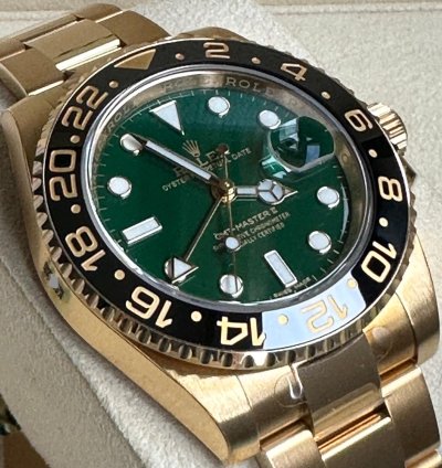 Rolex Gmt-master Ii 116718ln All Stickers Nos Eu 2014 Unworn Chromalight Ungetragen
