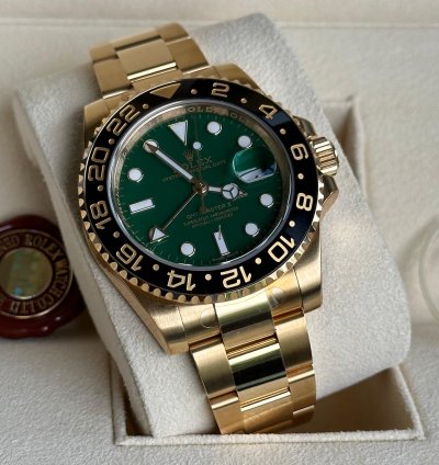 Rolex Gmt-master Ii 116718ln All Stickers Nos Eu 2014 Unworn Chromalight Ungetragen