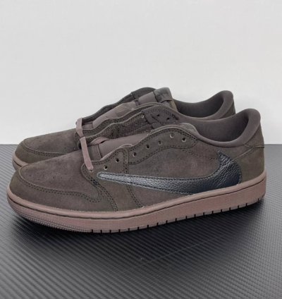 Travis Scott X Air Jordan 1 Low Og Sp Velvet Brown
