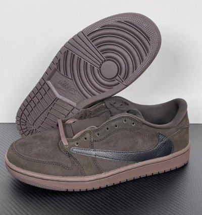 Travis Scott X Air Jordan 1 Low Og Sp Velvet Brown