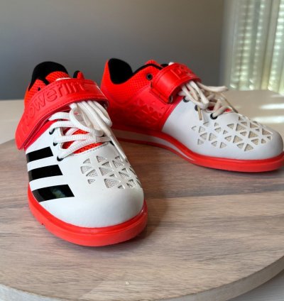 Adidas Powerlift 3 Neon Orange Men Shoes Trainers Size 7
