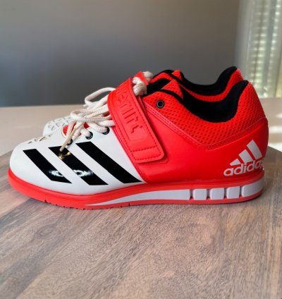 Adidas Powerlift 3 Neon Orange Men Shoes Trainers Size 7