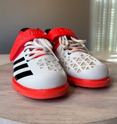 Adidas Powerlift 3 Neon Orange Men Shoes Trainers Size 7