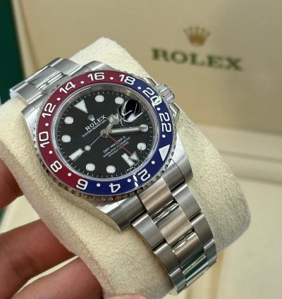 Rolex Gmt-master Ii 116719blro Black New Card