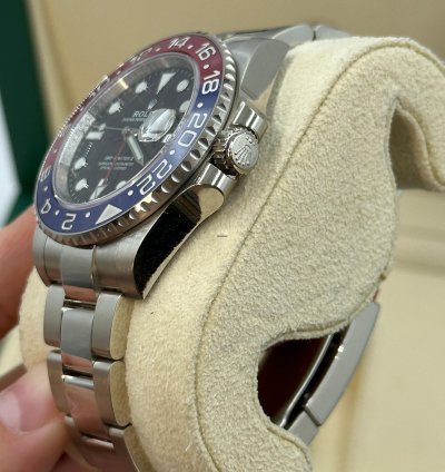 Rolex Gmt-master Ii 116719blro Black New Card