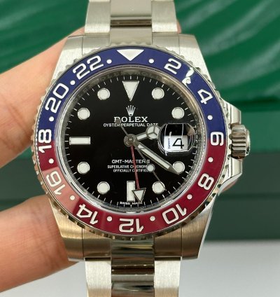 Rolex Gmt-master Ii 116719blro Black New Card