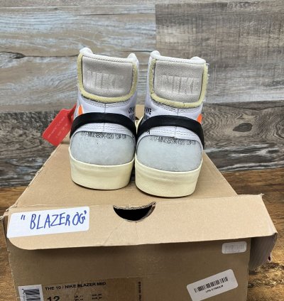 Nike Off White Blazer The 10 Size 12