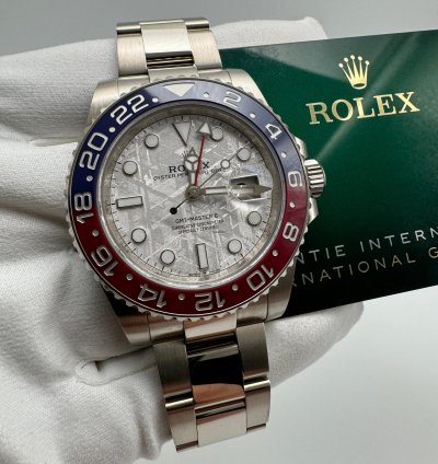 Rolex Gmt-master Ii 116719blro Pepsi Meteorite New 2023