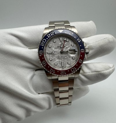 Rolex Gmt-master Ii 116719blro Pepsi Meteorite New 2023