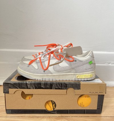 Nike Off White Dunk Low Lot 11