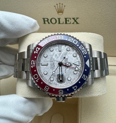 Rolex Gmt-master Ii 116719blro Pepsi Meteorite New 2023