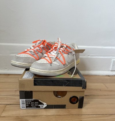 Nike Off White Dunk Low Lot 11