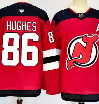 New Jersey Devils 86 Jack Hughes Jersey Stitched