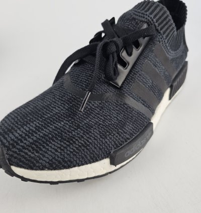 Adidas Primeknit Nmd Runner Wool Black Size 13 5 Brand New