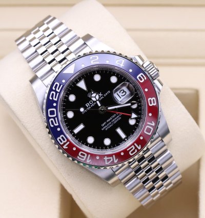 Rolex Gmt-master Ii 126710blro Pepsi Full Set From 03 2025 Tag New