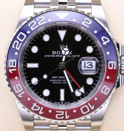 Rolex Gmt-master Ii 126710blro Pepsi Full Set From 03 2025 Tag New