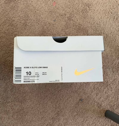 Kobe 10 Elite Low Christmas