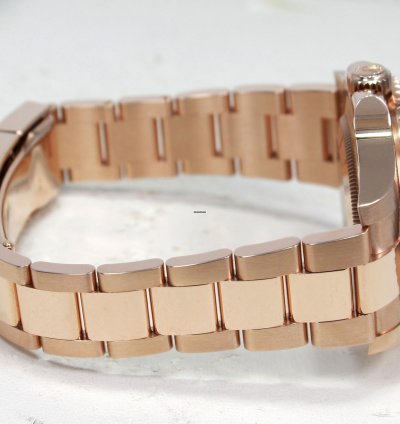 Rolex Gmt-master Ii 126715 Root Beer 18k Rose Gold Ceramic Box Papers Unworn