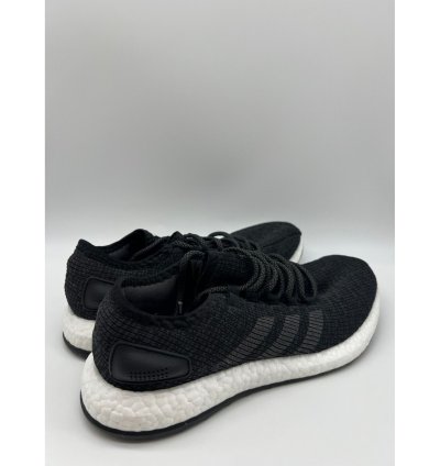 Adidas Pureboost Core Black White Athletic Running Mens Sz 8