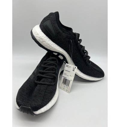 Adidas Pureboost Core Black White Athletic Running Mens Sz 8