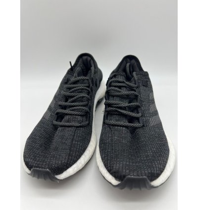 Adidas Pureboost Core Black White Athletic Running Mens Sz 8