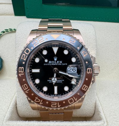 Rolex Gmt-master Ii 126715 Rootbeer New 2024