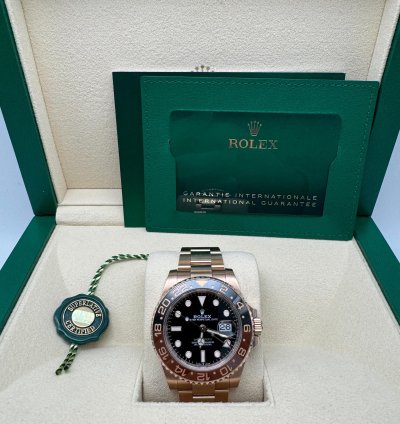 Rolex Gmt-master Ii 126715 Rootbeer New 2024