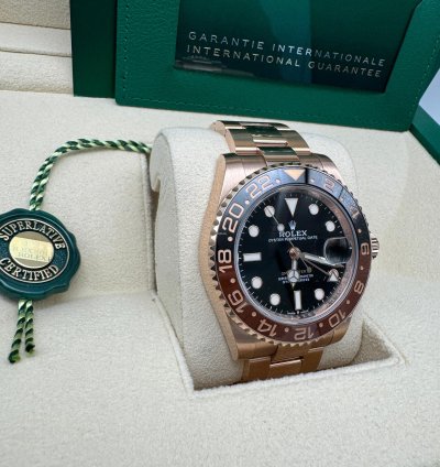 Rolex Gmt-master Ii 126715 Rootbeer New 2024