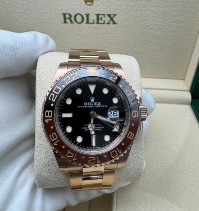 Rolex Gmt-master Ii 126715 Rootbeer New 2024