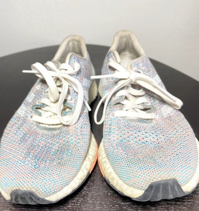 Adidas Pureboost Sneakers Dpr Grey White Chalk Coral 6