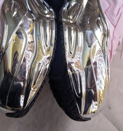 Adidas Raf Simons Ozweego Pink Mirrored Chrome Ee7947