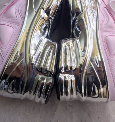 Adidas Raf Simons Ozweego Pink Mirrored Chrome Ee7947