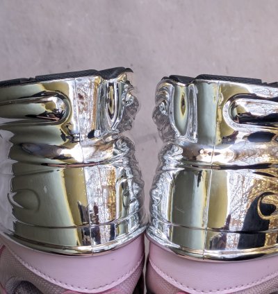 Adidas Raf Simons Ozweego Pink Mirrored Chrome Ee7947