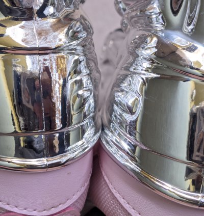 Adidas Raf Simons Ozweego Pink Mirrored Chrome Ee7947