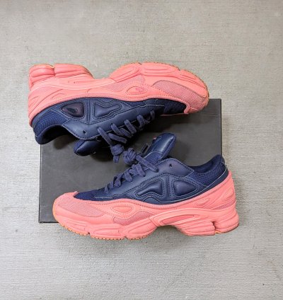 Adidas Raf Simons Ozweego Size 8 5 Pink Blue F34268