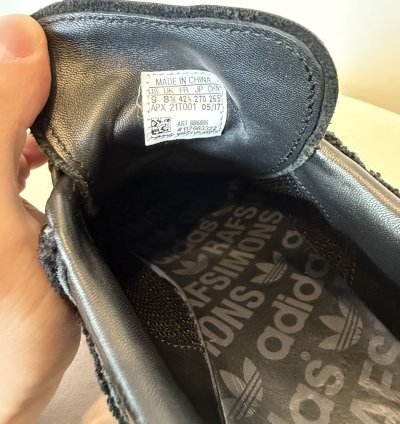Adidas Raf Simons Sneakers Black