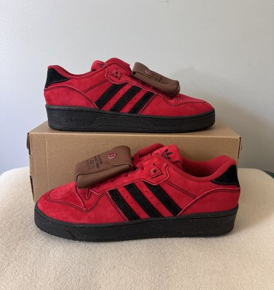 Adidas Rivalry Low Marvel Deadpool In Red