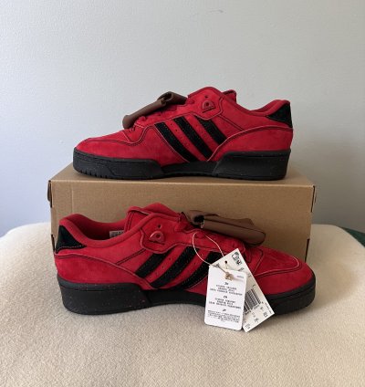 Adidas Rivalry Low Marvel Deadpool In Red