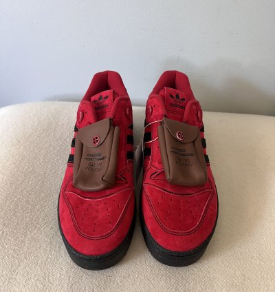 Adidas Rivalry Low Marvel Deadpool In Red