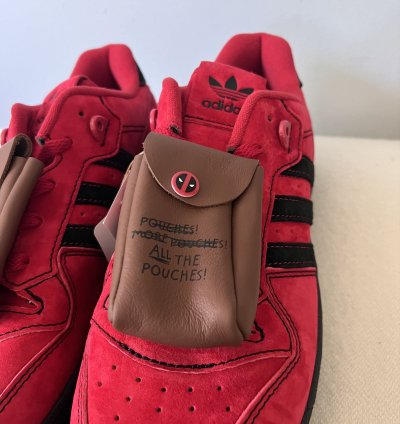 Adidas Rivalry Low Marvel Deadpool In Red