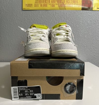 Nike Off-white Dunk Low Lot 14