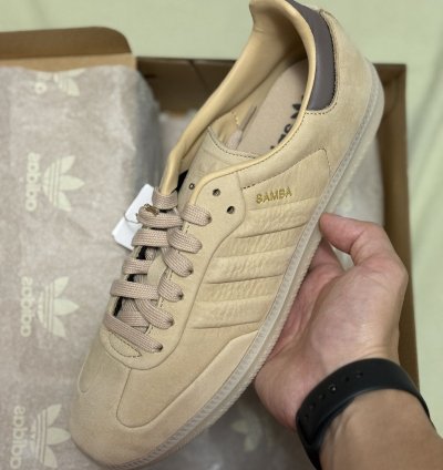 Adidas Samba - Beige Leather - Us Size 9